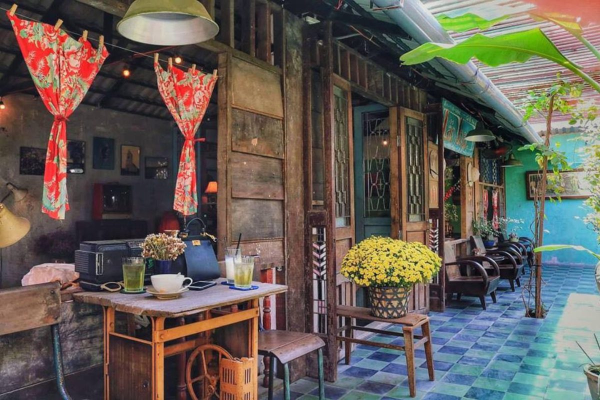 Thiết kế quán cafe phong cách Vintage