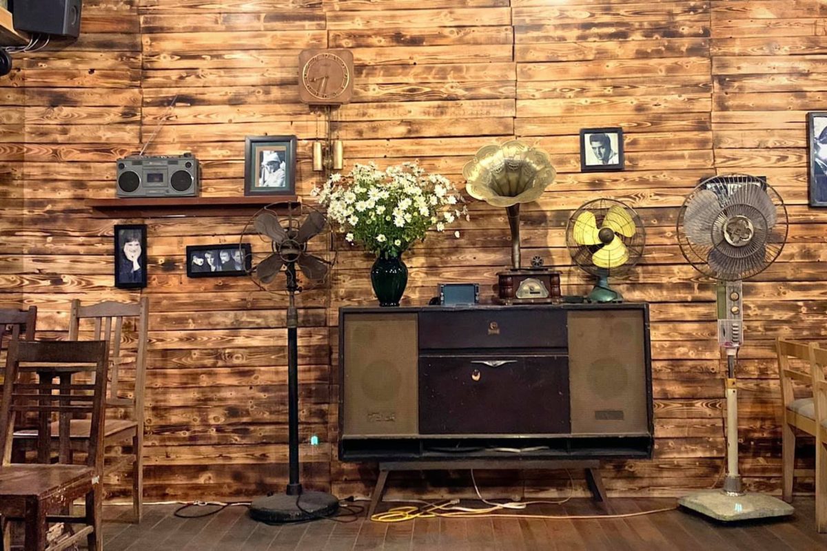 Thiết kế quán cafe phong cách Vintage